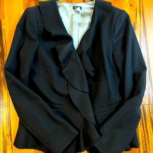 J. Crew ruffle hem blazer